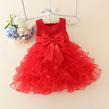 Load image into Gallery viewer, Hot Lace flower girls wedding dress baby