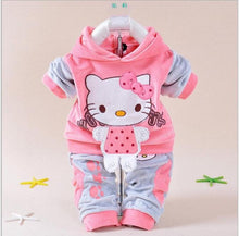 Load image into Gallery viewer, Newborn 0-2T Flowers Pattern Winter Girls Flannel Christmas Hoodies