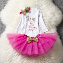 Load image into Gallery viewer, Baby Girls Clothes 1 Year 1st Birthday  Party Dresses Cotton