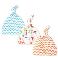 Load image into Gallery viewer, 3pcs/lot Baby Hats 100% cotton Printed Baby Hats &amp; Caps