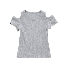 Load image into Gallery viewer, Summer Children T Shirt Casual Simple