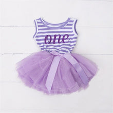 Load image into Gallery viewer, Baby Girl 1 year birthday Tutu Dress