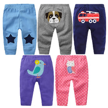 Load image into Gallery viewer, 5Pcs/set Baby Pants Spring Baby Girl Clothes Newborn Pants