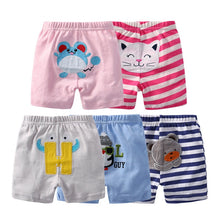 Load image into Gallery viewer, 5pcs/lot 100% Cotton Baby Shorts Newborn
