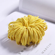 Load image into Gallery viewer, New 100PCS/Lot Girls Candy Colors Nylon 3CM Rubber Bands