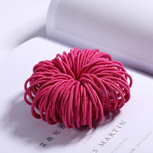 Load image into Gallery viewer, New 100PCS/Lot Girls Candy Colors Nylon 3CM Rubber Bands