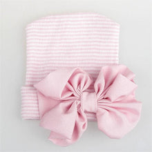 Load image into Gallery viewer, Newborn baby hat Toddler Baby Warm Hat Striped Caps