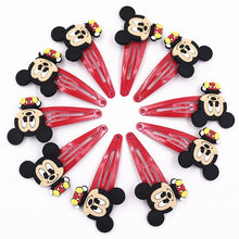 Load image into Gallery viewer, 10PCS Nylon Mickey Minnie Daisy Elastic Hair Rubber Band