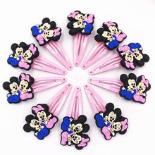 Load image into Gallery viewer, 10PCS Nylon Mickey Minnie Daisy Elastic Hair Rubber Band