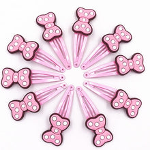 Load image into Gallery viewer, 10PCS Nylon Mickey Minnie Daisy Elastic Hair Rubber Band