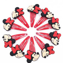 Load image into Gallery viewer, 10PCS Nylon Mickey Minnie Daisy Elastic Hair Rubber Band