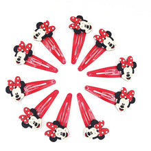 Load image into Gallery viewer, 10PCS Nylon Mickey Minnie Daisy Elastic Hair Rubber Band
