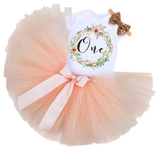 Load image into Gallery viewer, Baby Girls Birthday Outfits Dresses for 1st First Birthday Party