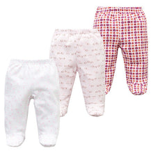 Load image into Gallery viewer, 3PCS/lot Baby Pants 100% Cotton