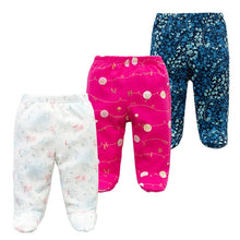 Load image into Gallery viewer, 3PCS/lot Baby Pants 100% Cotton