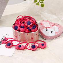 Load image into Gallery viewer, 20pcs/Lot New Gift Box Packed Girls Cute Cartoon Elastic Hair Bands