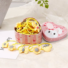 Load image into Gallery viewer, 20pcs/Lot New Gift Box Packed Girls Cute Cartoon Elastic Hair Bands