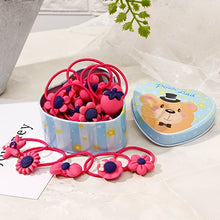 Load image into Gallery viewer, 20pcs/Lot New Gift Box Packed Girls Cute Cartoon Elastic Hair Bands