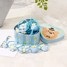 Load image into Gallery viewer, 20pcs/Lot New Gift Box Packed Girls Cute Cartoon Elastic Hair Bands