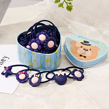 Load image into Gallery viewer, 20pcs/Lot New Gift Box Packed Girls Cute Cartoon Elastic Hair Bands