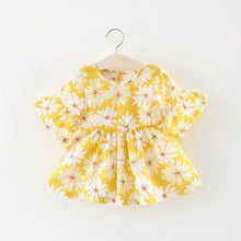 Load image into Gallery viewer, 0-24M Casual Summer Baby Girl Dress Cotton