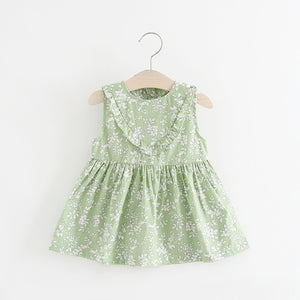 0-24M Casual Summer Baby Girl Dress Cotton