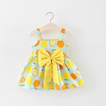 Load image into Gallery viewer, 0-24M Casual Summer Baby Girl Dress Cotton