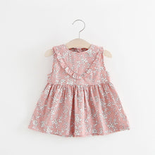 Load image into Gallery viewer, 0-24M Casual Summer Baby Girl Dress Cotton