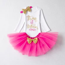 Load image into Gallery viewer, Baby Girl 1 year birthday Tutu Dress