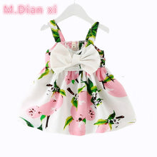 Load image into Gallery viewer, New Summer Cotton Baby Girls Cartoon Long Sleeves Dress