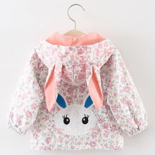 Load image into Gallery viewer, Baby Girls Coats 2019 New autumn Three rabbits cute