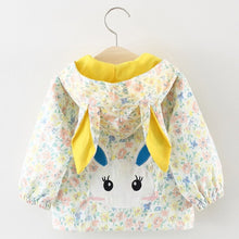 Load image into Gallery viewer, Baby Girls Coats 2019 New autumn Three rabbits cute