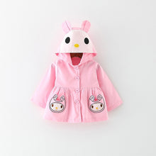 Load image into Gallery viewer, Baby Girls Coats 2019 New autumn Three rabbits cute