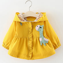 Load image into Gallery viewer, Baby Girls Coats 2019 New autumn Three rabbits cute
