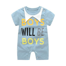 Load image into Gallery viewer, 2019 Summer New Style Short Sleeved Girls Dress Baby Romper Cotton