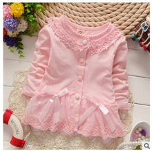 Load image into Gallery viewer, Fashion Spring Autumn Casual Girls Lace Bow Jackets