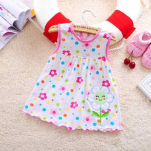 Load image into Gallery viewer, Baby Dress Summer New Girls Fashion Infantile Dresses Cotton