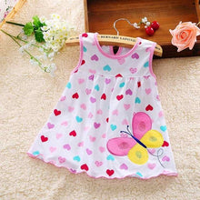 Load image into Gallery viewer, Baby Dress Summer New Girls Fashion Infantile Dresses Cotton