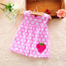 Load image into Gallery viewer, Baby Dress Summer New Girls Fashion Infantile Dresses Cotton
