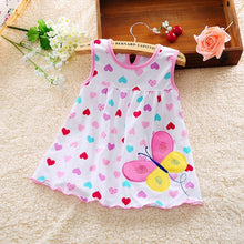 Load image into Gallery viewer, Baby Dress Summer New Girls Fashion Infantile Dresses Cotton