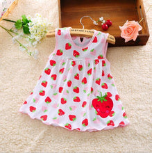 Load image into Gallery viewer, Baby Dress Summer New Girls Fashion Infantile Dresses Cotton