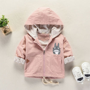 fashion baby boy clothes Totoro cartoon jacket