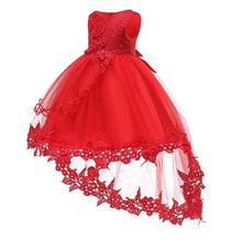 Load image into Gallery viewer, Flower Baby Girls Dress Baptism Dresses for Girls 1st Year Birthday