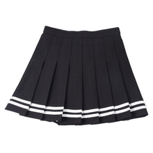 Load image into Gallery viewer, Sweet Lolita 2019 Pleated Skirt Women Cute High Waist Mini A-line Sailor Skirt