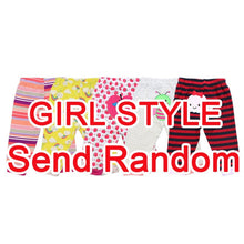 Load image into Gallery viewer, 5 pcs/set baby pants 0-24 months  pant 3 pcs embroidery+2 pcs print cuff style pant