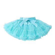 Load image into Gallery viewer, Ruffle Solid Kids Girls Pleated Fluffy Tutu Skirt