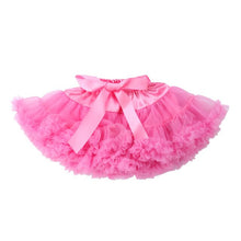 Load image into Gallery viewer, Ruffle Solid Kids Girls Pleated Fluffy Tutu Skirt