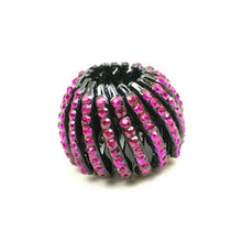Load image into Gallery viewer, Fashion Crystal Bird's Nest Hair Clips Headwear