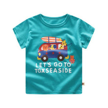 Load image into Gallery viewer, New Kids Printed T shirt Baby Boys Girls Short Sleeve