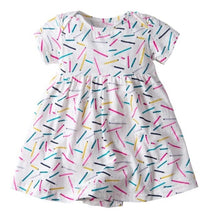 Load image into Gallery viewer, 2019 summer baby dress for girls baby clothing 6 9 months